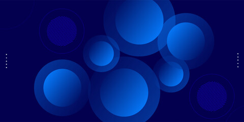Abstract blue geometric background. Dynamic shapes composition. Eps10 vector. illustration modern