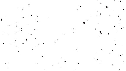 Grunge ink splash dots grained texture on white background. Ink splashes seamless pattern. Black and white spray texture.
