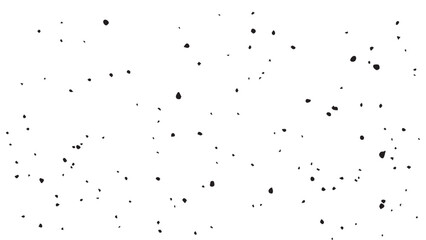 Grunge ink splash dots grained texture on white background. Ink splashes seamless pattern. Black and white spray texture.

