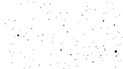 Grunge ink splash dots grained texture on white background. Ink splashes seamless pattern. Black and white spray texture.
