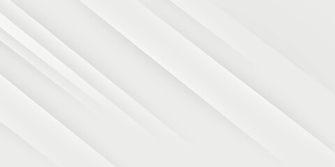 Obraz premium Gray and white diagonal line architecture geometry tech abstract subtle background vector illustration.