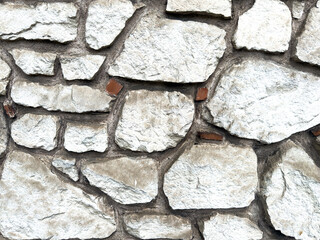 Old red brick wall, mur ściana z czerwonej cegły, kamienna  © MR. Stanek