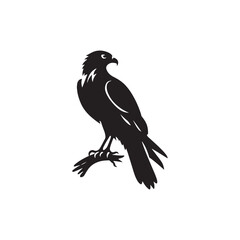 **"Majestic Red-tailed Hawk Vector Silhouette: Powerful Raptor Design Featuring Broad Wings, Distinctive Tail, and Fierce Gaze in Clean, Minimalist Style for Crafts and Digital Art"**
