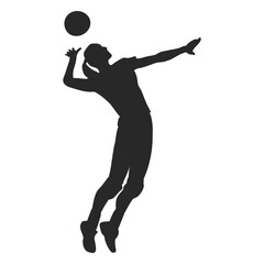 Volleyball spike position