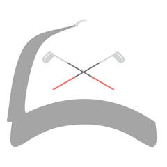 Golf club illustration