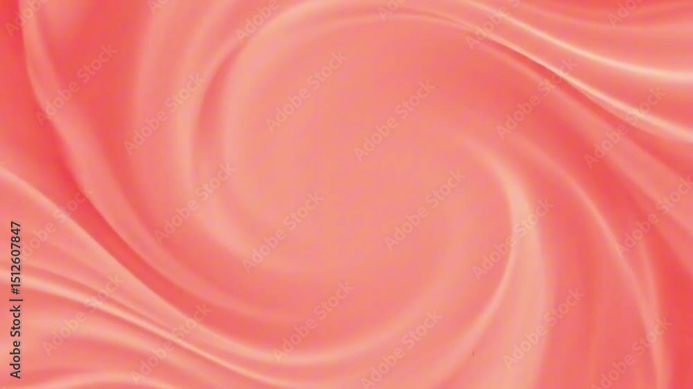 Poster swirling coral fabric texture creating soft waves and patterns