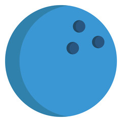 Ball flat bowling
