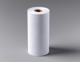 Roll of white absorbent paper towel