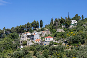 Biokovo national park mountains. Beautiful landscape photography from Makarska, Croatia