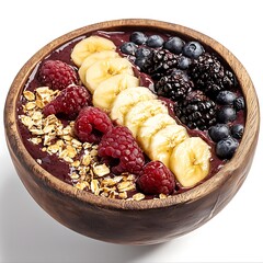 fruit tart with berries