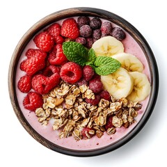 muesli with fruits