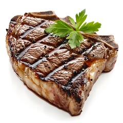 grilled meat on a plate
