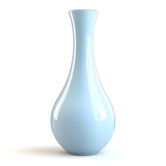 glass vase isolated