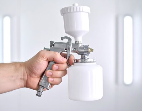 Hand holding paint sprayer (1)