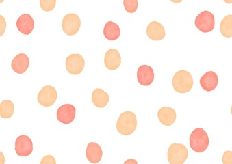 Colorful stains of paint abstract hand drawn seamless pattern.