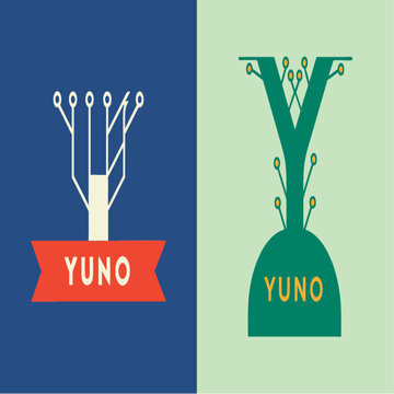 Tech-themed Y letter logo with circuit-like tree design and minimal colors, ideal for branding, networking, and innovation-driven visual identity