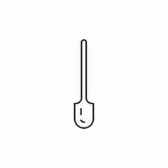 spatula kitchen icon sign vector