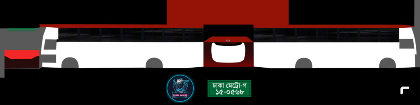 Hino Ak 1j Bus Template Ai File