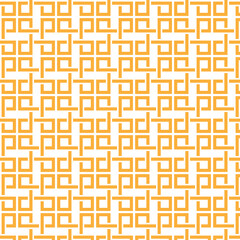 Simple Geometric Pattern without connecting white background