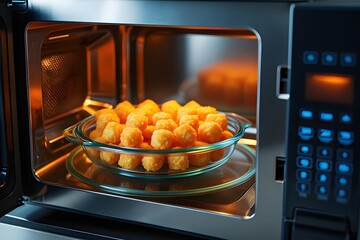 cooking in the kitchen