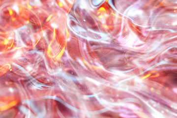 Abstract background with flowing red, orange, white smoky or liquid light forms. Dynamic vibrant texture, modern art design, energetic glowing effect.