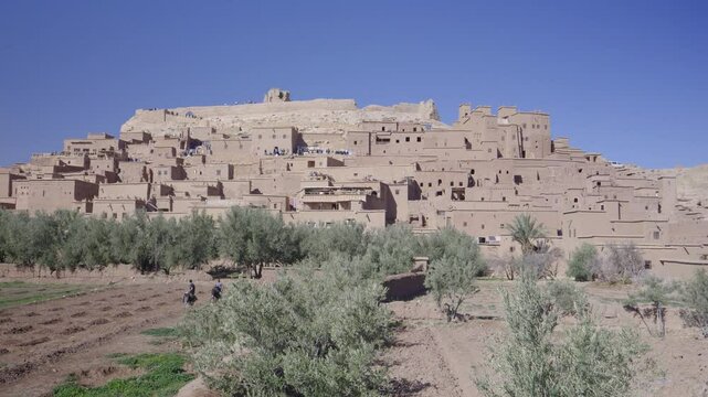 Ancient Ksar of Ait Ben Haddou in Morocco