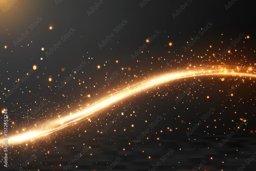 Poster bright sparkling speed line creates a futuristic background filled with dynamic energy and illuminat