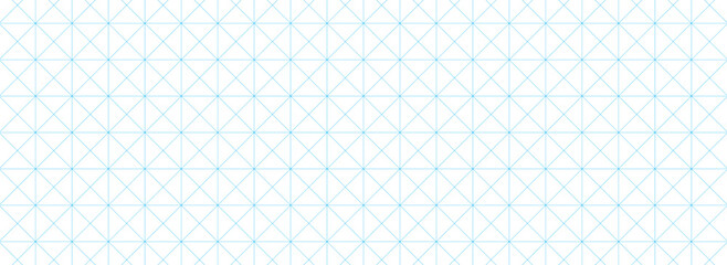 Template isometric grid seamless pattern. Blue isometric grid. Outline isometric graph template background. crisscross pattern on a white surface. Grid pattern background vector. 