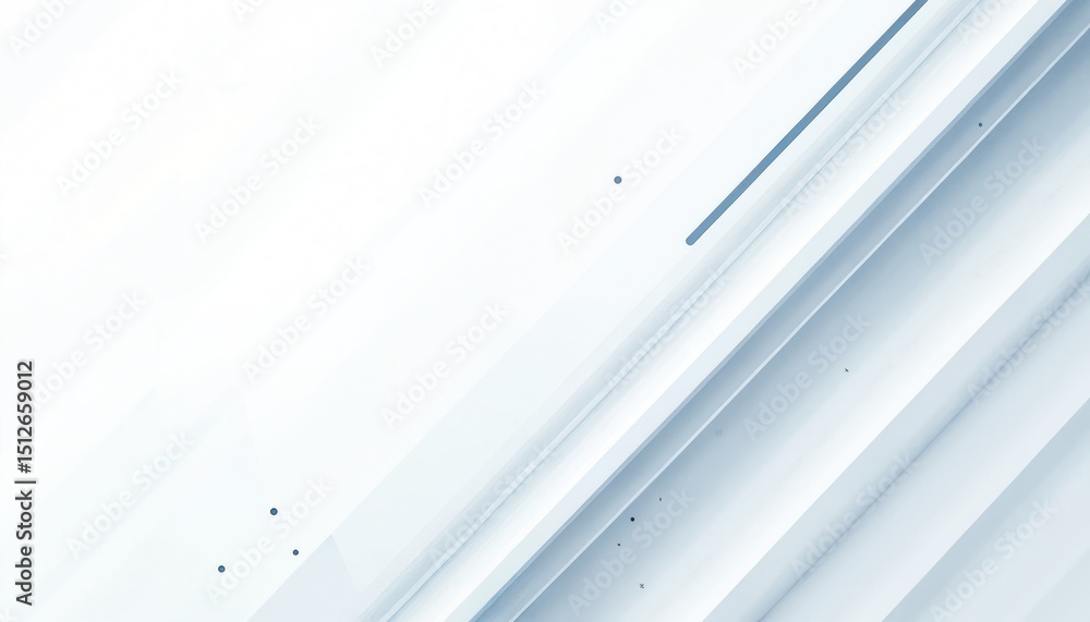 Aufkleber minimal tech illustration with blue grey stripes and dots. abstract geometric lines stripes pattern 