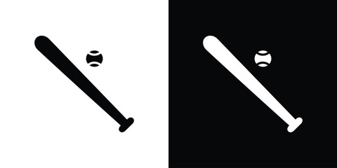 Baseball icon illustration. icon templates pack.