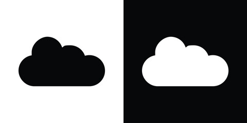 Cloud icon illustration. icon templates pack.