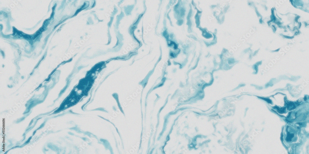 Poster captivating abstract featuring swirling blue and white patterns, reminiscent of marble. fluid art oc
