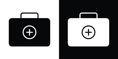 First aid icon illustration. icon templates pack.
