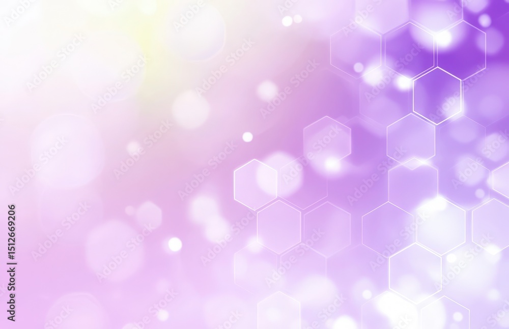 Poster abstract hexagon illustration: a visually captivating abstract illustration that seamlessly blends g
