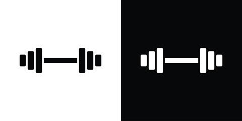 Naklejka premium Gym icon illustration. icon templates pack.
