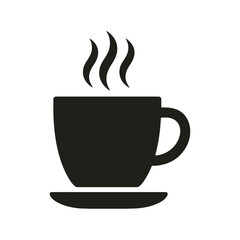 Coffee Cups and Beans Icon Set, Flat Coffee Icons, Cups and Beans Vector Design, Coffee Cup and Bean Vector Silhouettes, Isolated 4K Icons, Minimalist Coffee Icons, Cup and Bean Bundle Vector on White