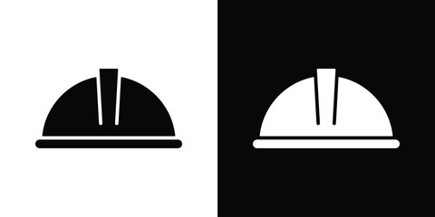 Helmet icon illustration. icon templates pack.
