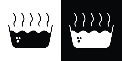 Hot Water icon illustration. icon templates pack.