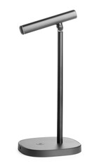 One microphone on white background. Professional audio equipment