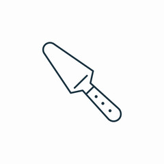 cake server icon sign vector
