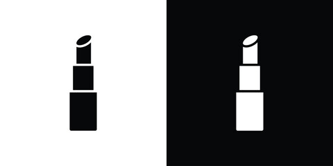 Lipstick icon illustration. icon templates pack.