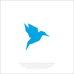 Modern Bird Logo Design – Minimalist Vector Symbol for Business and Branding
