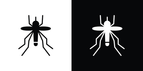 Mosquito icon illustration. icon templates pack.