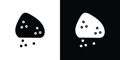 Mound icon illustration. icon templates pack.