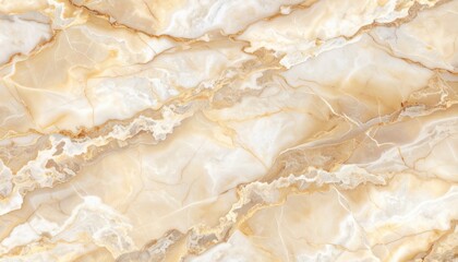 解像度ベージュ＆ゴールド大理石パターンHigh-Resolution Beige & Gold Marble Pattern