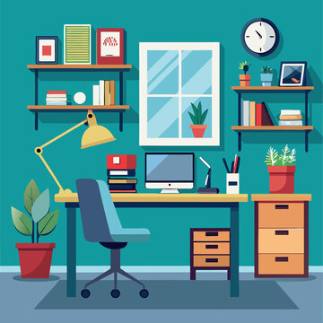 study room interior