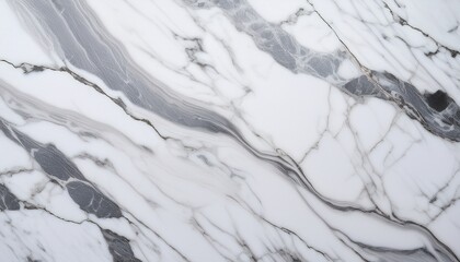 Fototapeta premium elegant white marble with grey veins texture background