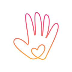 Volunteer  Icon vector