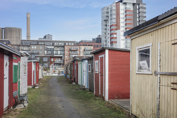 Fishing Huts The Fishing Harbour