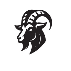 Cute Goat Vector Illustration.....Farm Animal Design